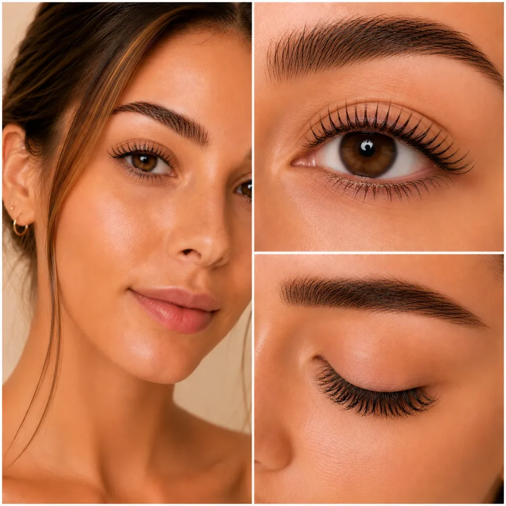 Rehaussement et teinture de cils à Montréal