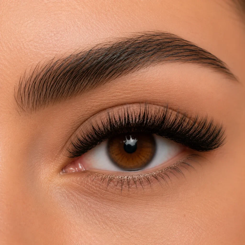 Retouche d’extensions de cils Volume à Montréal