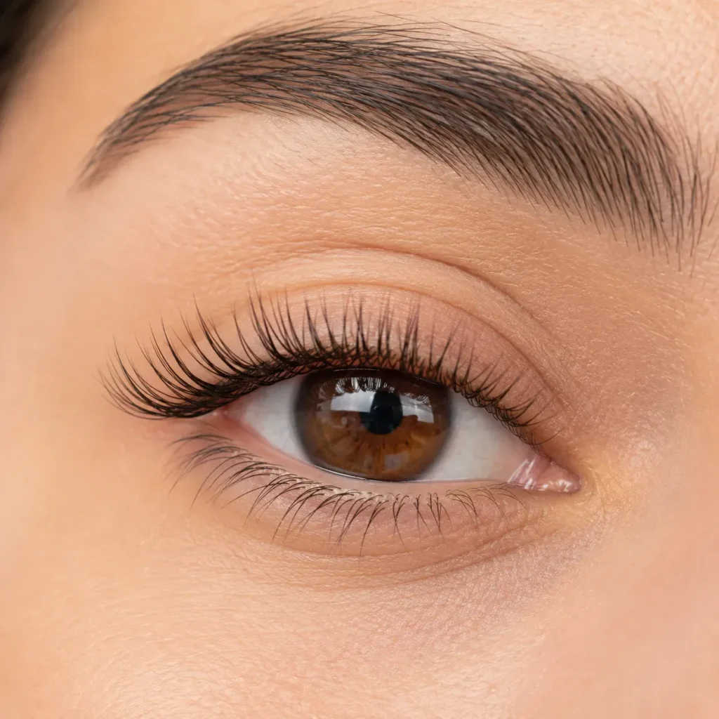 Extensions de cils classiques à Montréal
