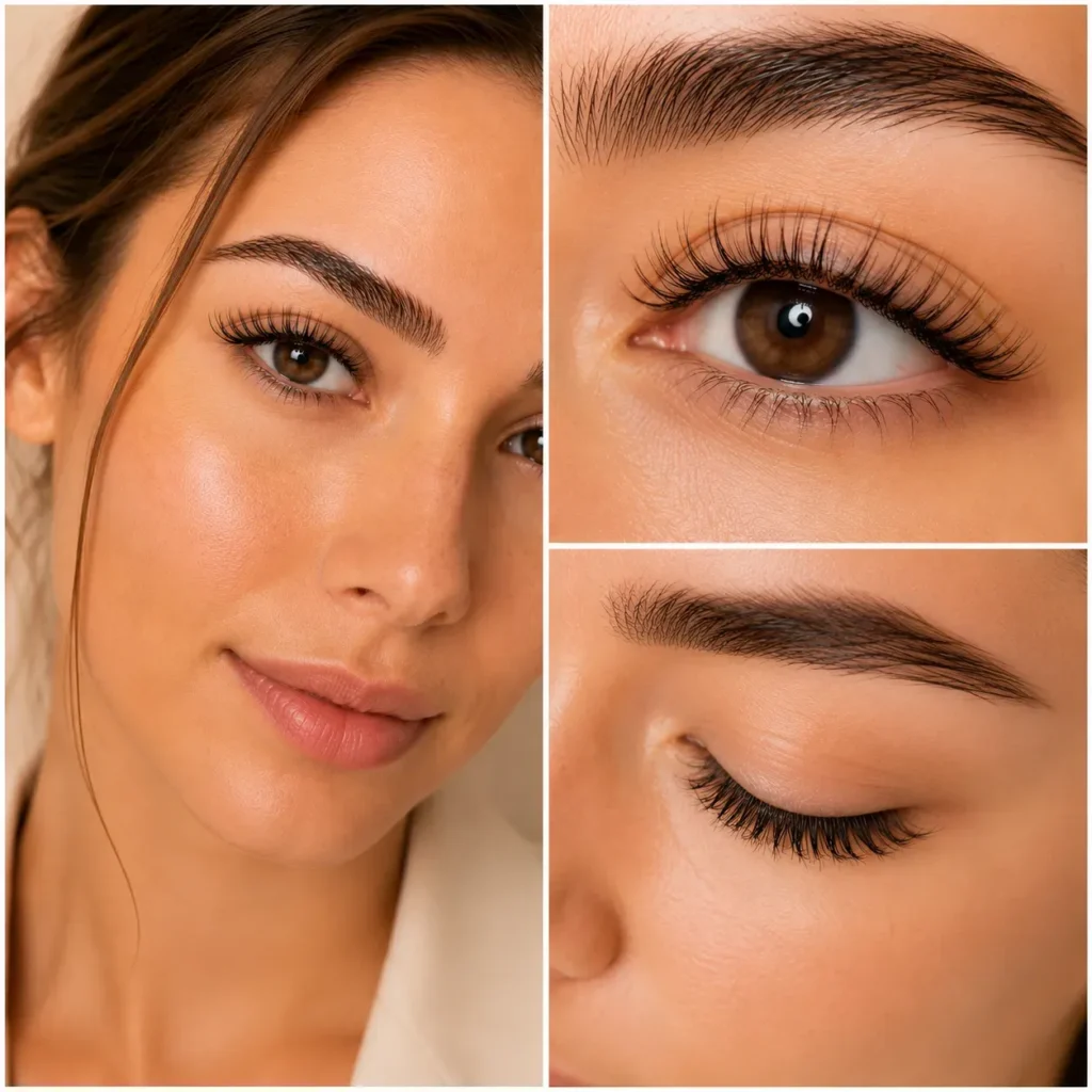 Extensions de cils classiques à Montréal