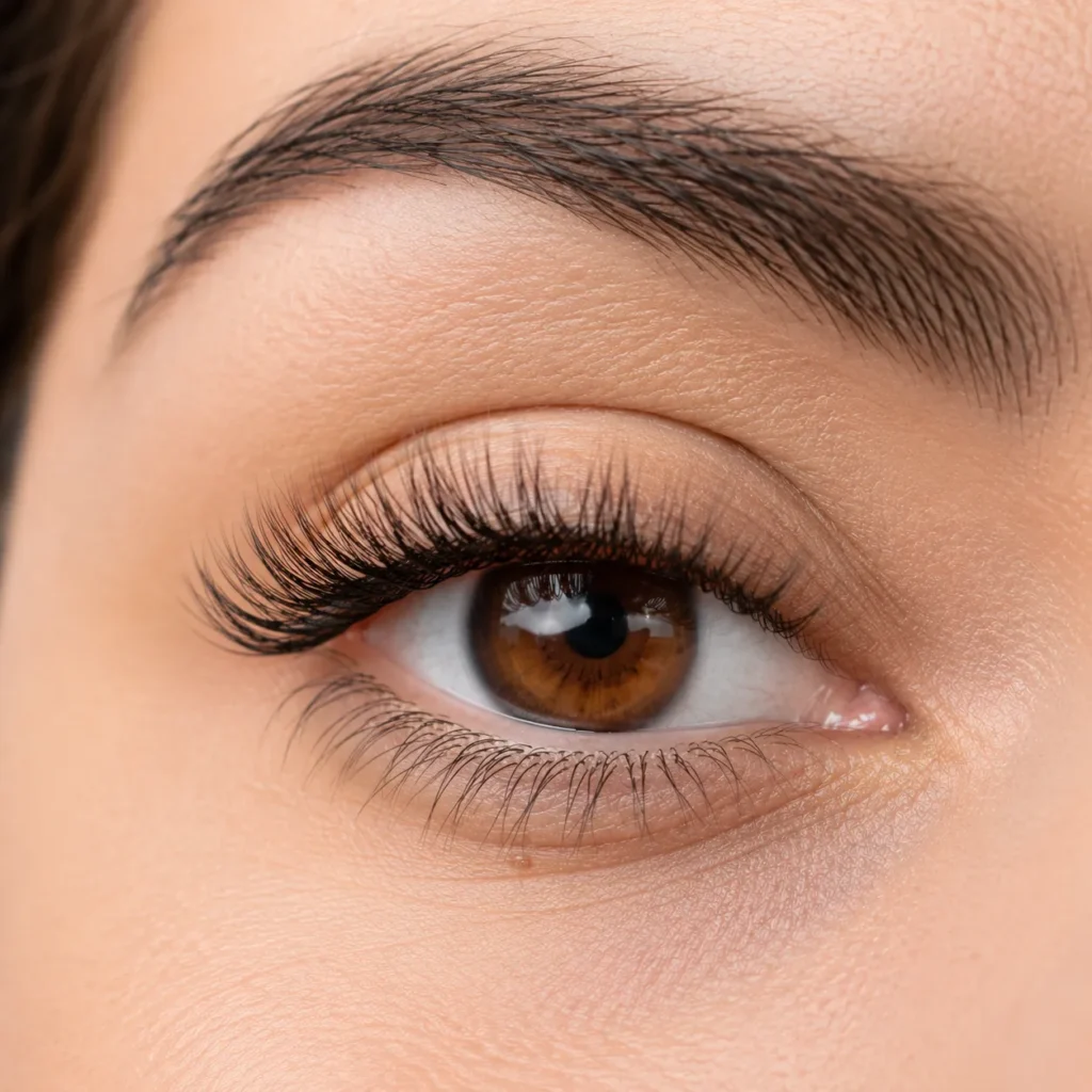 Extensions de cils hybrides à Montréal