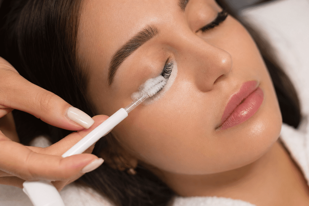 how do you clean your eyelash extensions